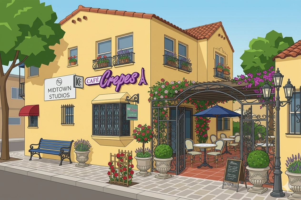 Cafe Crepes de Paris